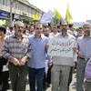 حضور پرشور کارکنان و کارگزاران حج وزیارت استان مازندران در راهپیمائی پرشکوه روز قدس 