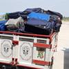 تحویل چمدان های زائران حج  تمتع استان  به پلیس فرودگاه 