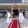 مراسم معنوی بدرقه اولین گروه از زائران حج تمتع استان مازندران 